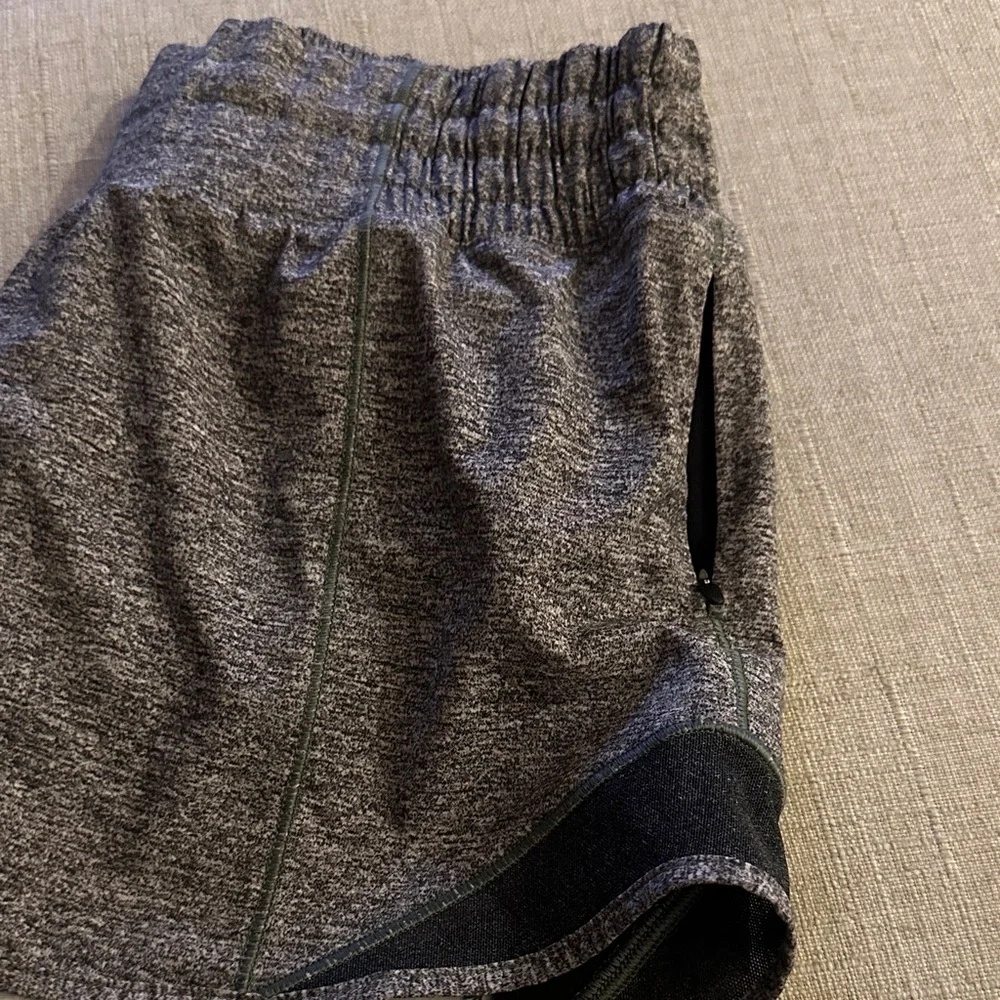 lululemon athletica Heather Gray Athletic Shorts - Preloved